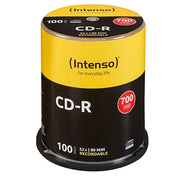 Cd-r 700 mb/80 m.52x cake box 100pz - 1001126
