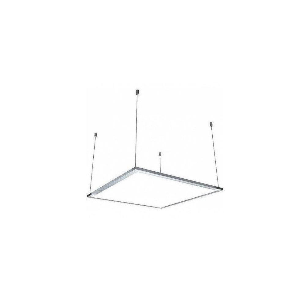 Trade Shop - Kit Staffe Fissaggio A Sospensione Per Pannello Led 60x30 120x30 60x60 -