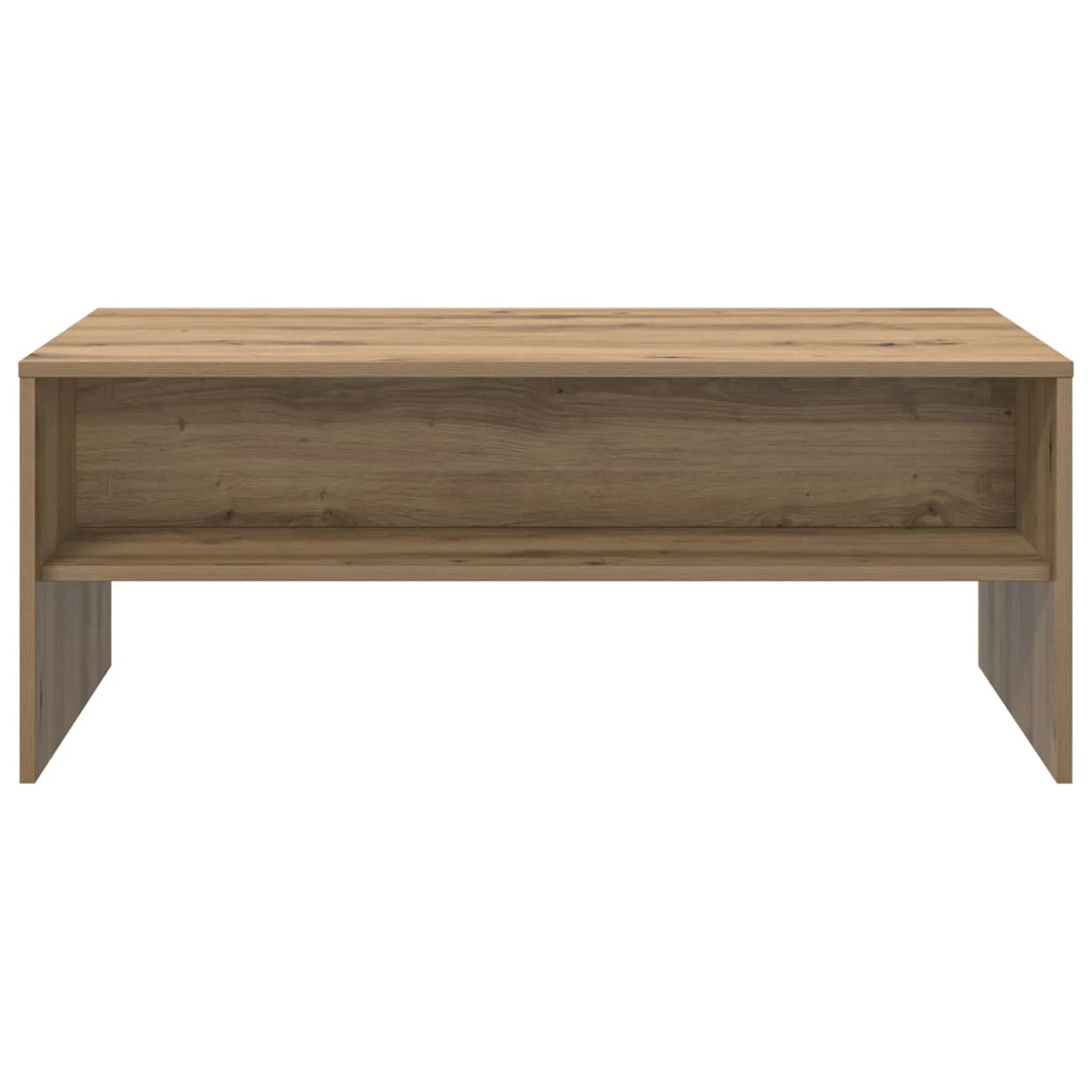 Tavolino da salotto Rovere artigianale 100 x 50 x 40 cm 8000291