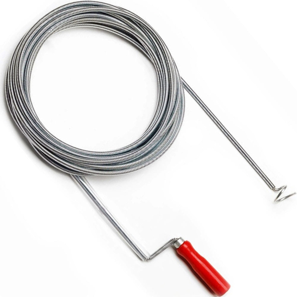 Trade Shop - Sturafogne Stura Fogna A Molla Spirale Spurga Fogne Per Tubi Vasche Da Bagno Mt -    -7 Mt   -