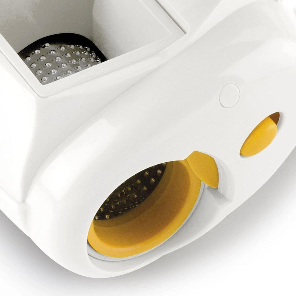 G3 Ferrari G20065 grattugia e spiralizzatore elettrici Grattugia elettrica Plastica Bianco, Giallo