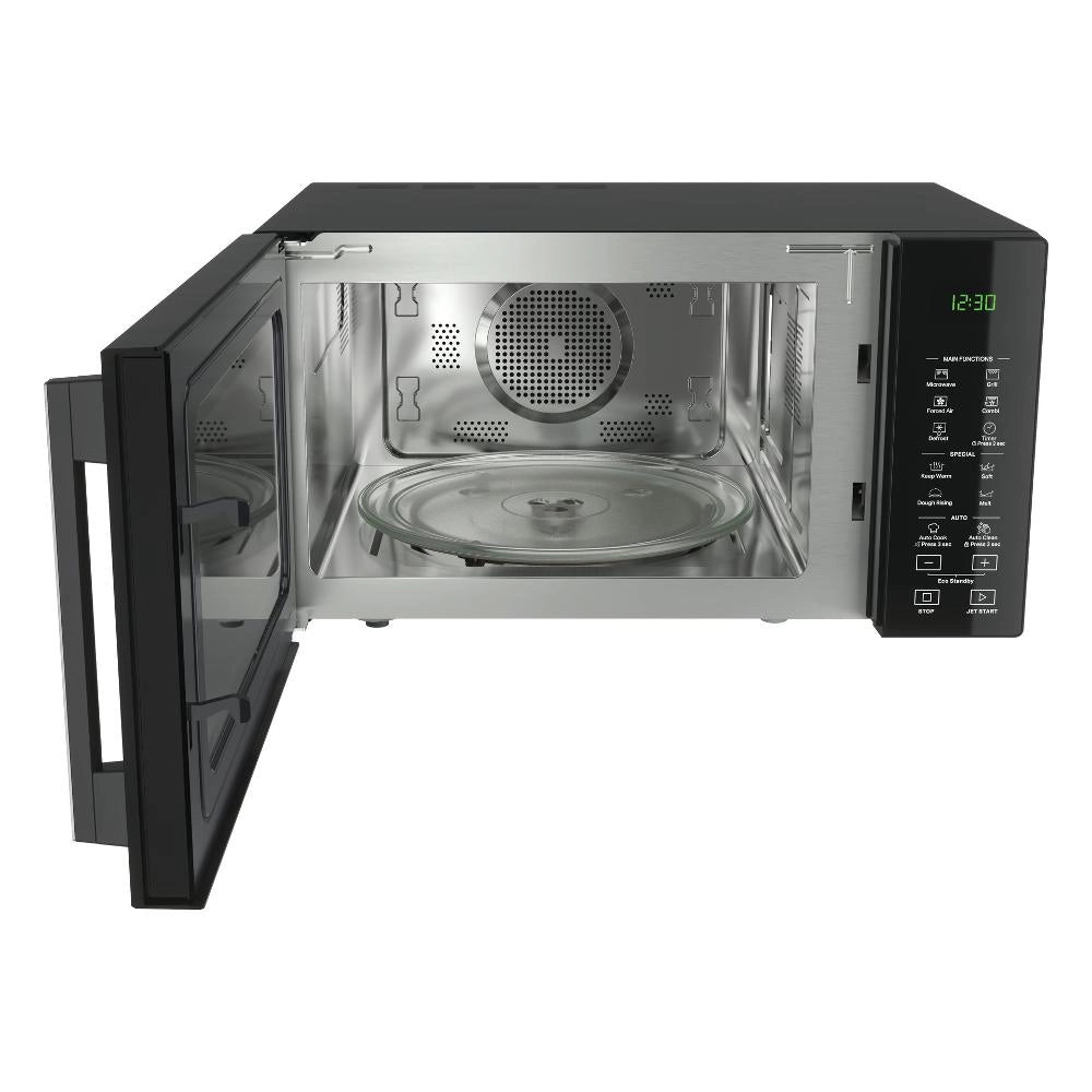 Forno A Microonde Combinato Whirlpool 6 Senso MWP 295 B 29 Litri 900 W (A30xL53,9xP49,7) Nero