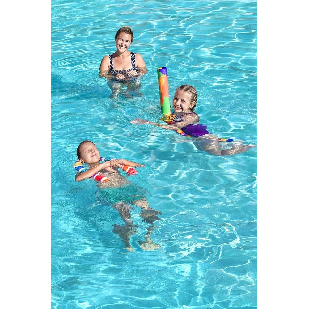 Trade Shop - Tubo Galleggiante In Schiuma Aqua Bones Per Piscina 6,4x122cm Fantasie Assortite 32217 -