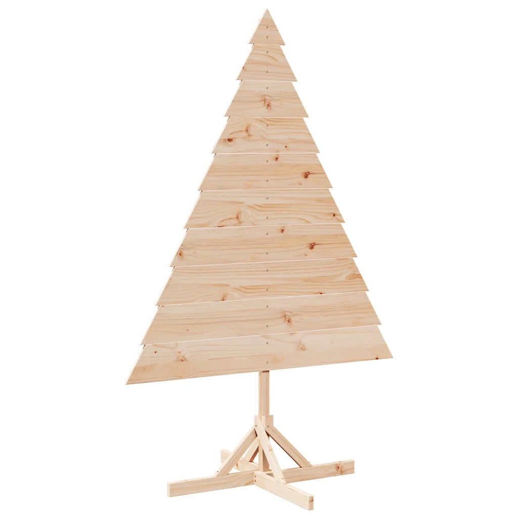 vidaXL Albero di Natale Decorativo in Legno 180 cm in Legno Massello