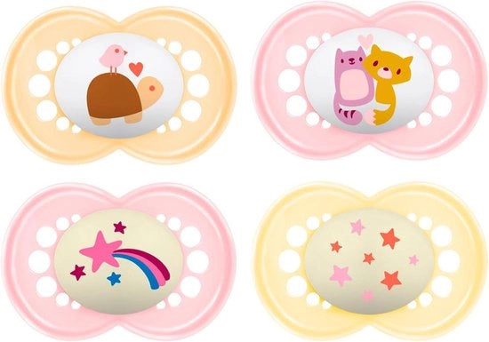 Set di Silicone da Impostazione a 4 Pezzi Incluso 2 Box di Trasporto Sterilizzate - Giorno Notte 16+