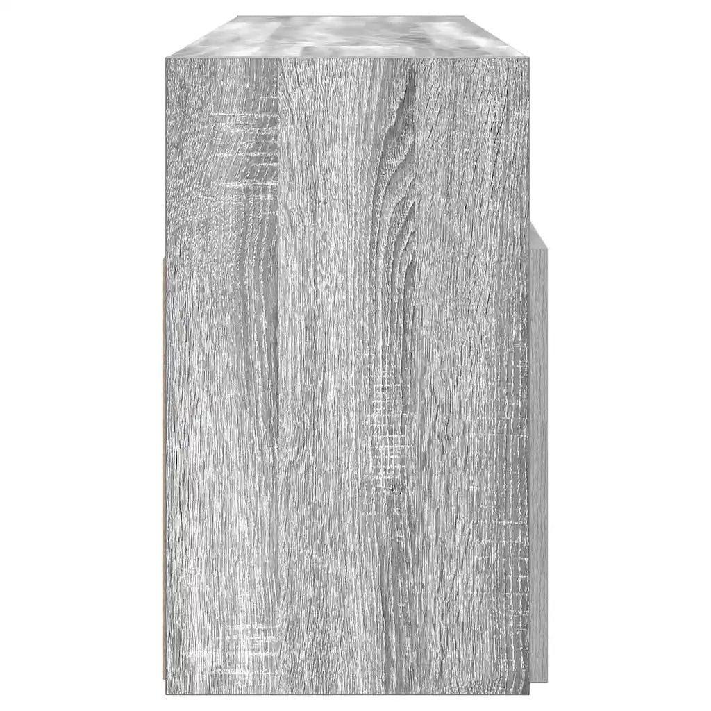 Mobile Porta TV con Luci LED Grigio Sonoma 120x30x50 cm 815715