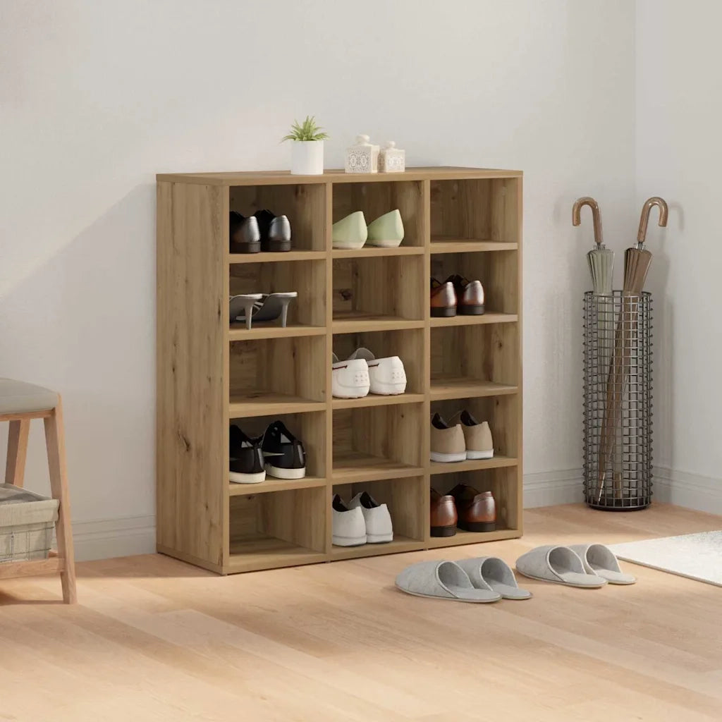 Mobile per scarpe Rovere artigianale 77,5 x 30 x 83,5 cm 875216