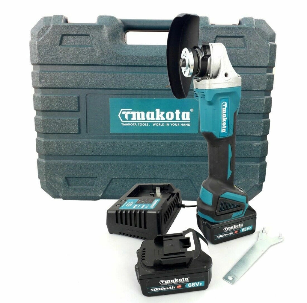 Smerigliatrice angolare a batteria flex 100/125mm 68 V 4 Ah 8000RPM