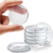 Stopper per porta - Stopper per porta esterno - 6x Stopper per porta trasparente - Stopper per porta per interni - Buffer per porta - Dadi di staccio - Adesivi autoadesivi - Buffer per porta per interni ed esterni
