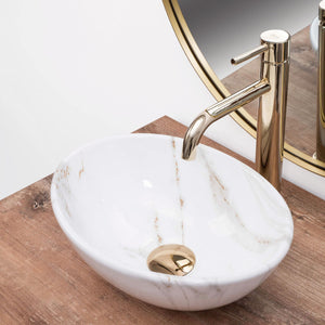 Lavabo Da Appoggio Rea Sofia Mini Shiny Aiax