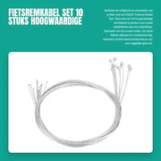 Cavo di frenata per bicicletta - Set di cavi di frenata - Cavo di frenata per rimorchiatoio - Cavo di frenata per esterno - Cavi di frenata - Utilizzo universale - Cavo di frenata per bicicletta 

Modello: 
Specifica tecnica: 
Codice prodotto: