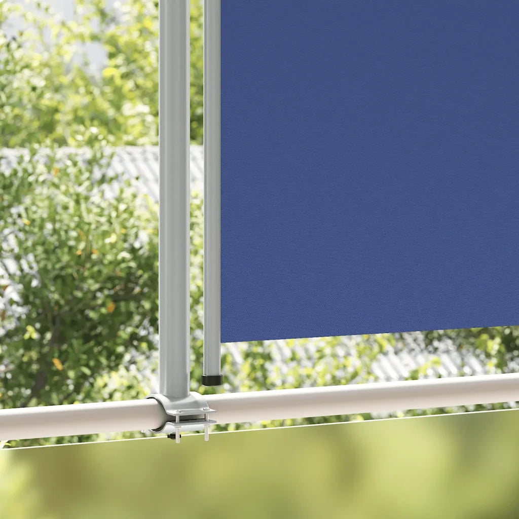 Tenda da Sole Laterale Retrattile per Patio 140x300 cm Blu 48347
