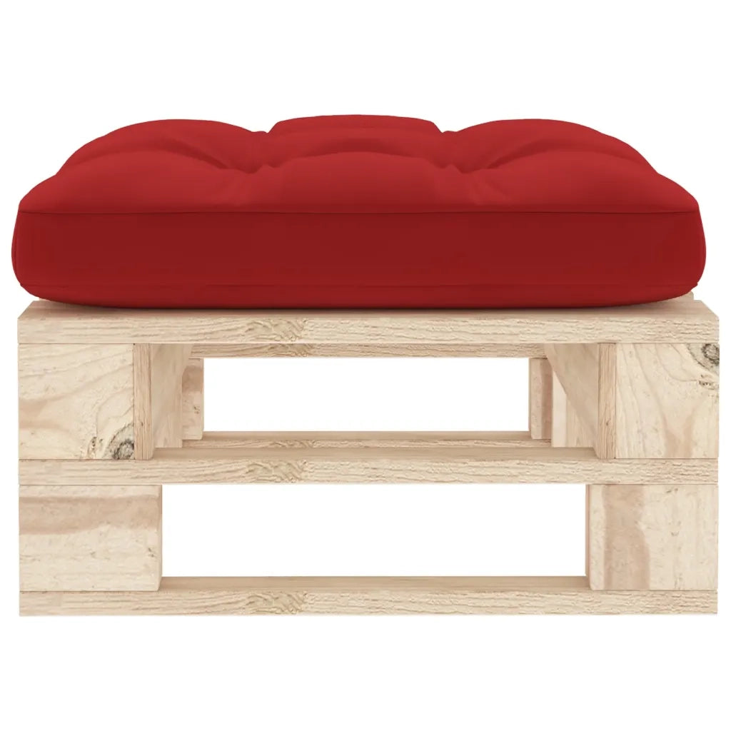 Ottomana da Giardino Pallet in Legno di Pino Impregnato 3066463