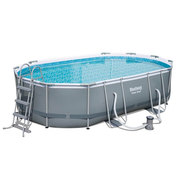 PISCINA POWER STEEL FRAME OVAL