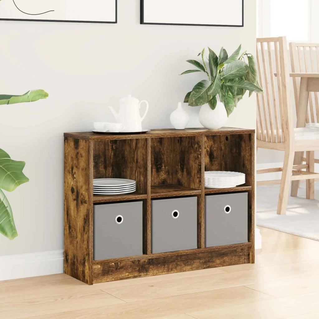Credenza con cassetto Rovere fumé 73,5 x 22,5 x 53,5 cm