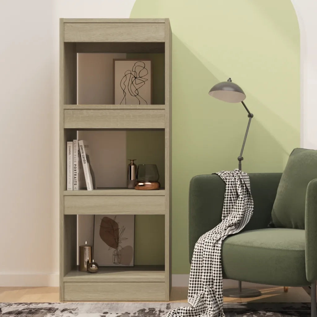 Libreria/Divisorio Rovere Sonoma 40x30x103 cm in Truciolato cod mxl 15461