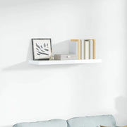 Scaffale a Parete Bianco Lucido 90x23,5x3,8 cm in MDF cod mxl 46051