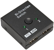 Divisore HDMI - Interfaccia multimediale HD bidirezionale - 4K@60Hz - Formato compatto - Adatto per TV - Ideale per uso domestico
