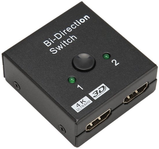 Divisore HDMI - Interfaccia multimediale HD bidirezionale - 4K@60Hz - Formato compatto - Adatto per TV - Ideale per uso domestico
