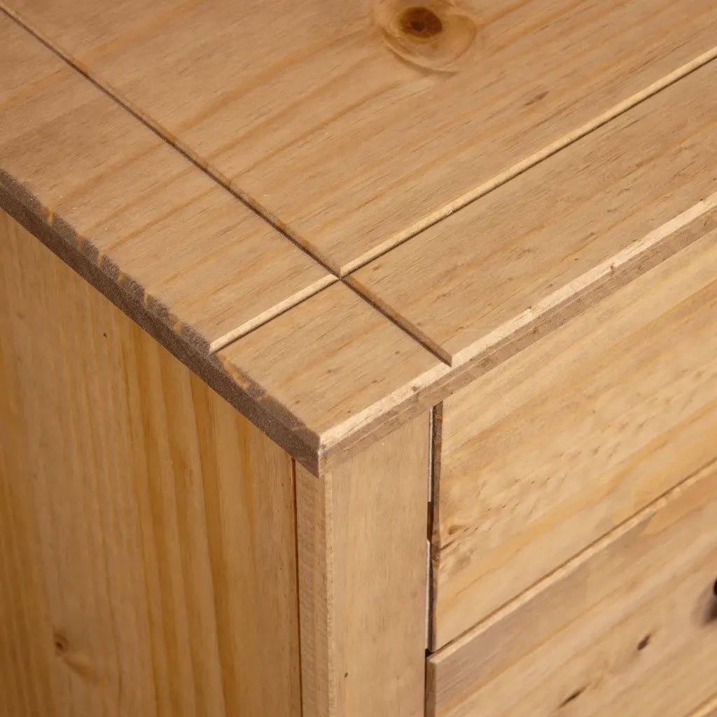 Credenza-Buffet-Armadio da cucina 46x40x89 cm in Legno Massello di Pino Panama Range