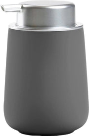Dispensatore di sapone in porcellana 8 cm Grigio - Sapone per mano/Sapone liquido - Accessorio per la doccia