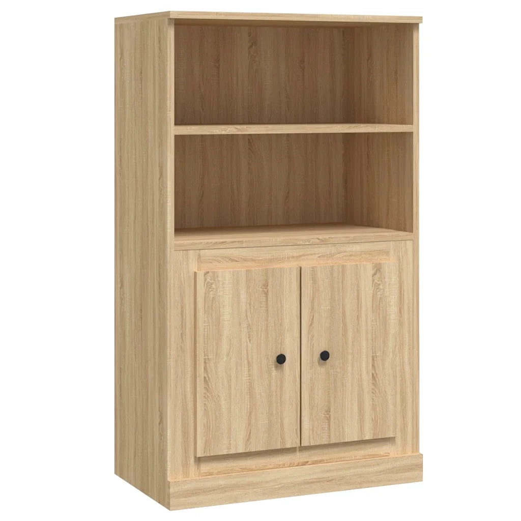 Credenza Rovere Sonoma 60x35,5x103,5 cm in Legno Multistratocod mxl 81959