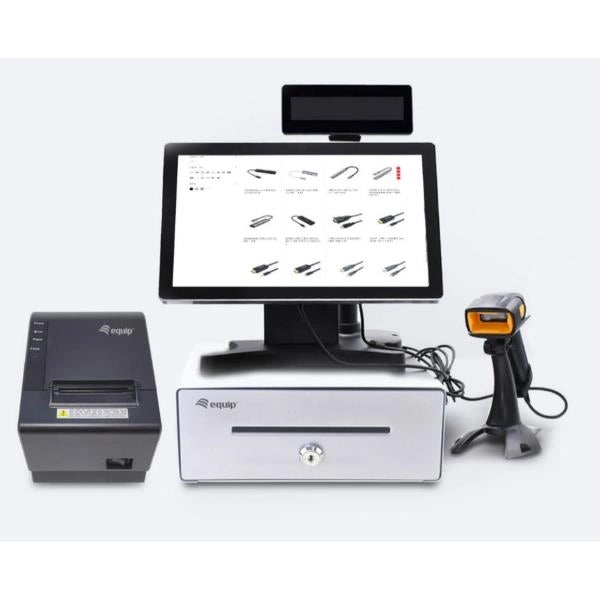 Cash register drawer pos alluminium - 351012