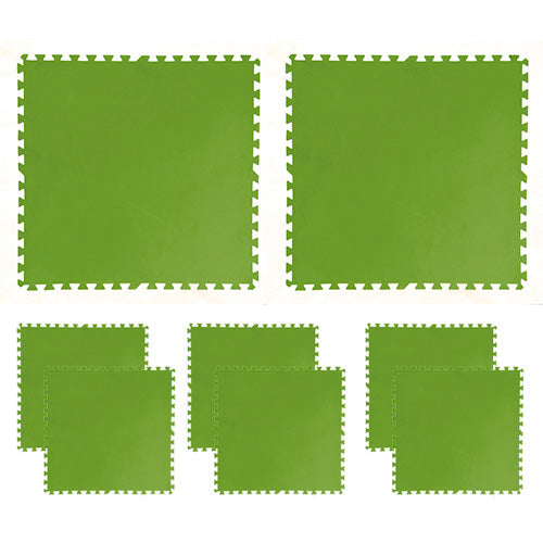 Tappeto Sottopiscina 81x81cm Componibile 8 Pezzi Bestway Verde
