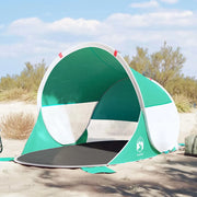 Tenda da Spiaggia Pop-Up - Tenda da campeggio Verde Mare Impermeabile 214908
