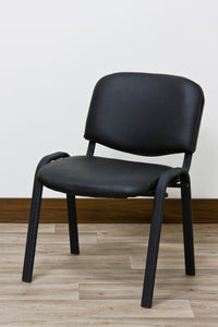 sedia interlocutoria work nero pvc cod:ferx.92591