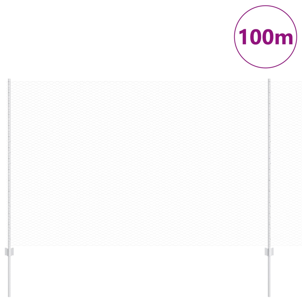 Posti per Recinzione 22 pz U-Channel 160 cm Acciaio Zincato