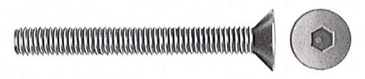 viti testa svasata piana brunite esag. incassato 6x30 cod:ferx.925