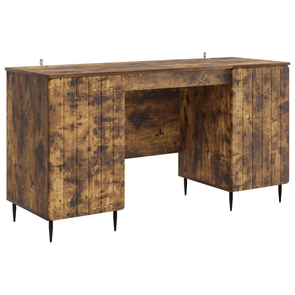 Scrivania Rovere Fumo 142,5 x 50 x 75 cm Legno ingegnerizzato 3414590