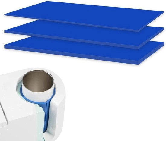Mok Klem in Silicone per Sublimazione Moka con Press per Moka Cricut - Blu