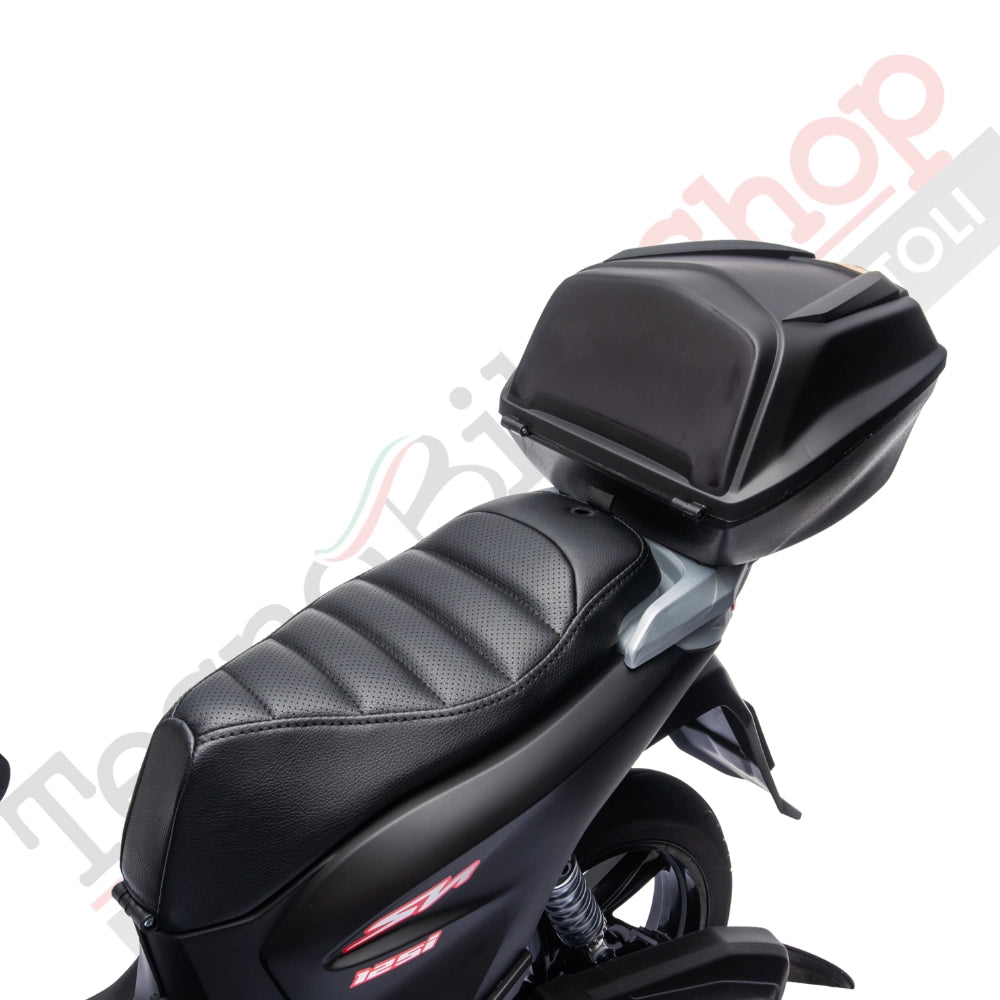 Moto Elettrica per Bambini Honda SH125 Verniciato 12V con Licenza Ufficiale -Nero Opaco