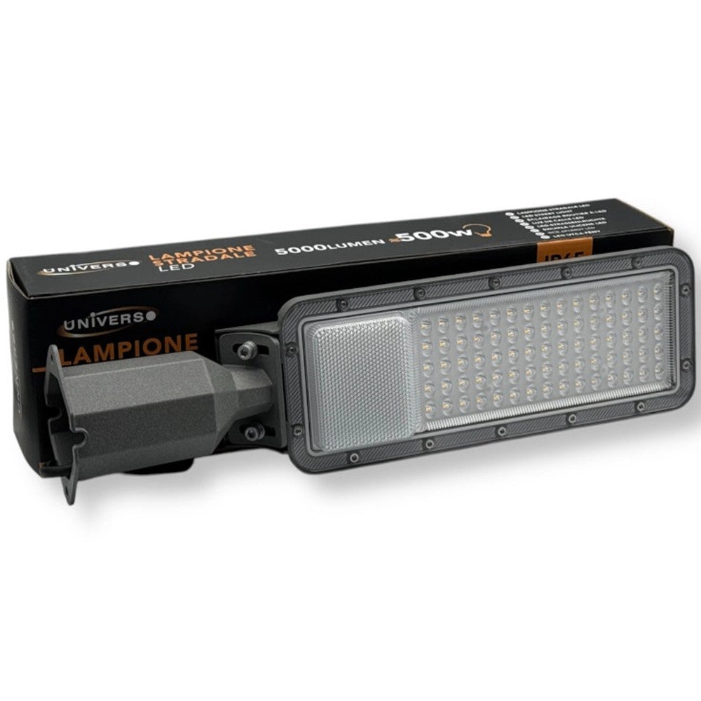 Trade Shop - Proiettore Faro Armatura Stradale Led 50w Con Snodo Esterno Ip65 Luce Naturale 4000k Rc-50n -