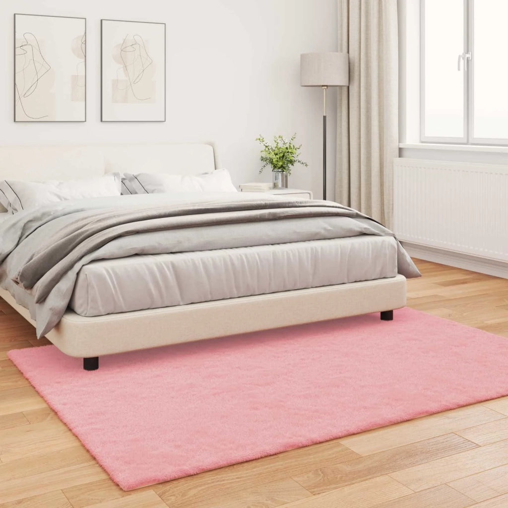 Tappeto antiscivolo in sintetica di coniglio OLITE Rosa 42021704