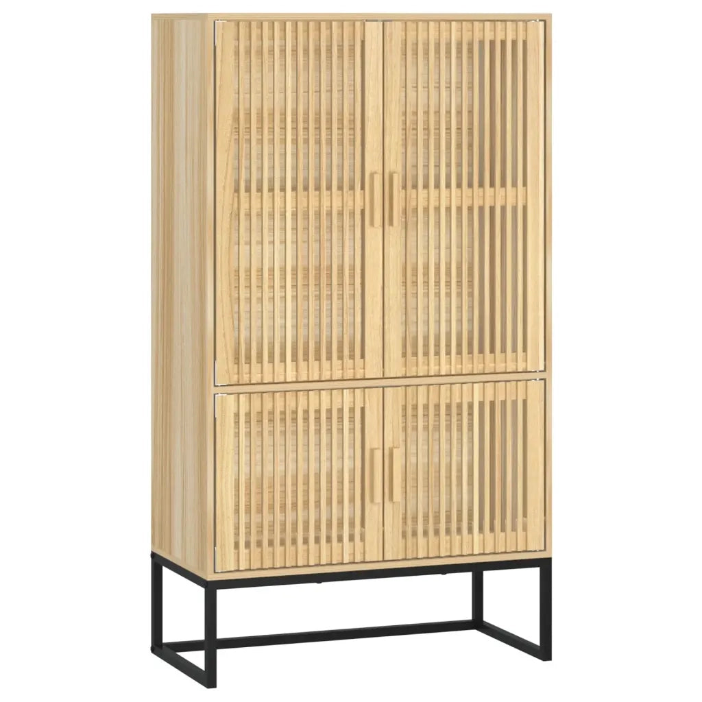 Credenza | Madia | Buffet da pranzo | Armadio da pranzo 70x35x125 cm in Legno Multistrato