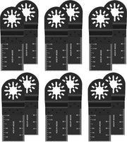 12 Stuks Oscillerend Zaagblad per Multitool Accessori per Lavori Multifunzionali con Oscillanti Lame da Taglio