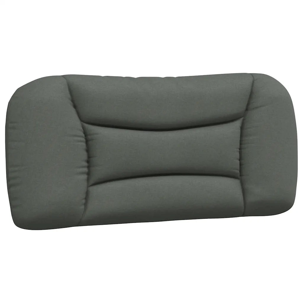 Giroletto senza Materasso-Struttura Letto Hvar Grigio Scuro 80x200 cm Tessuto
