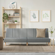 Divano letto-Sofa Letto-Daybed Grigio Chiaro in Tessuto 634030