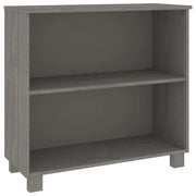 Buffet credenza cassettiera armadio mobile contenitore organizer cucina soggiorno colore chiaro 85 x 35 x 80 cm legno massello di pino grigio 02_0032159