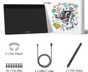 Tavola Grafica Passiva S 8192 con Angolo di 60° 6x4 Pollici per Disegno a Distanza o OSU - Classico Nero, Ingresso Wi-Fi