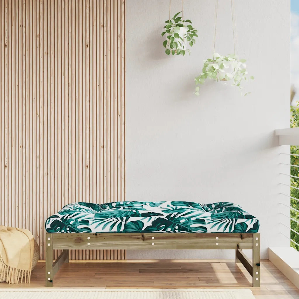 Sedia da giardino-Poggiapiedi da Giardino 120x80 cm in Legno Impregnato di Pino 204567