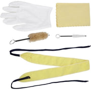 Set di spazzole per tromba - Set di spazzole flessibili - Set di tovaglioli di pulizia - Guanti - Kit di manutenzione - Materiale duraturo