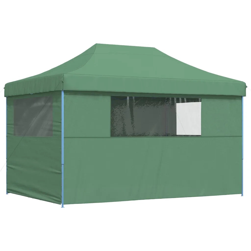 Tendone per Feste Pieghevole Pop-Up con 4 Pareti Verde 4005024