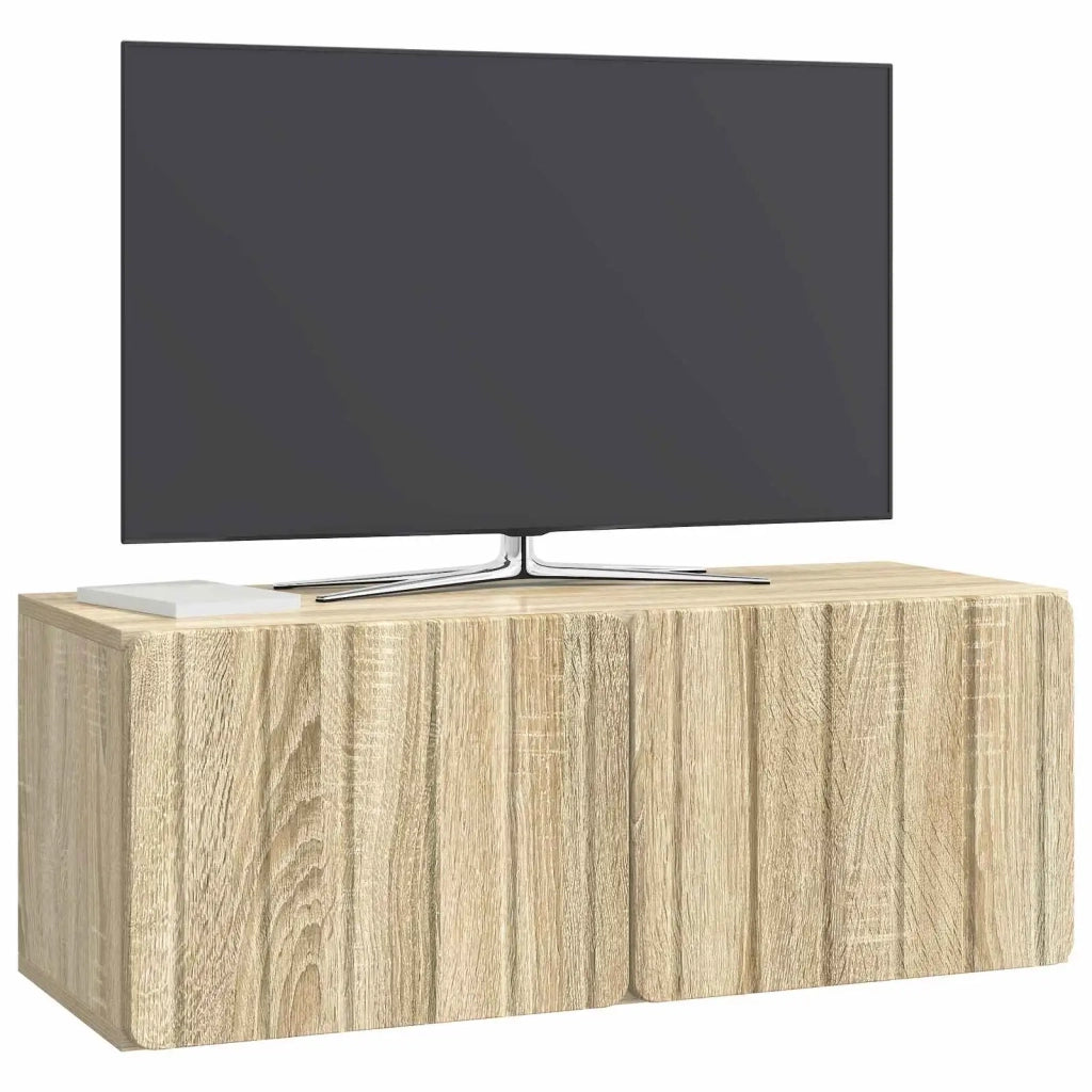 Mobile Porta TV da Muro Rovere Sonoma 78,5 x 31 x 30 cm