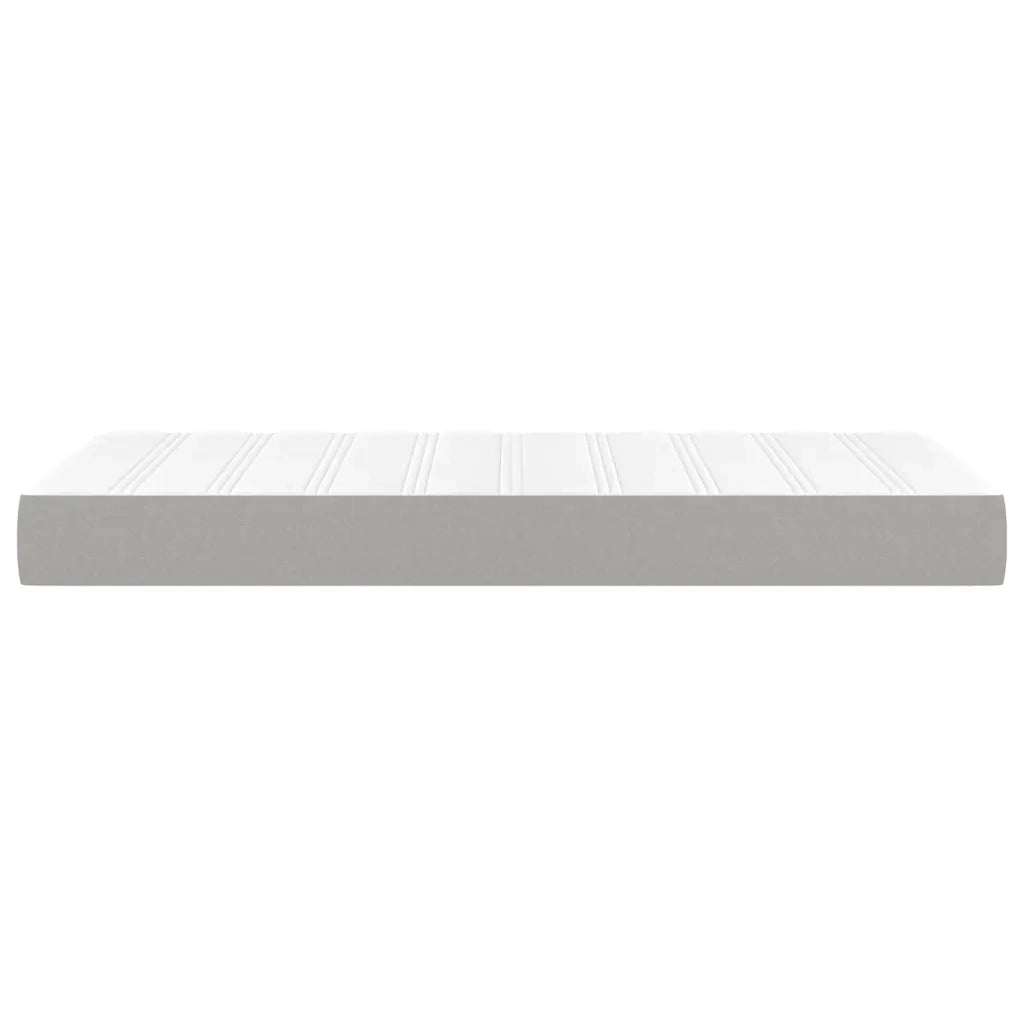 Materasso a Molle Insacchettate Grigio Chiaro 90x190x20 cm cod mxl 44061