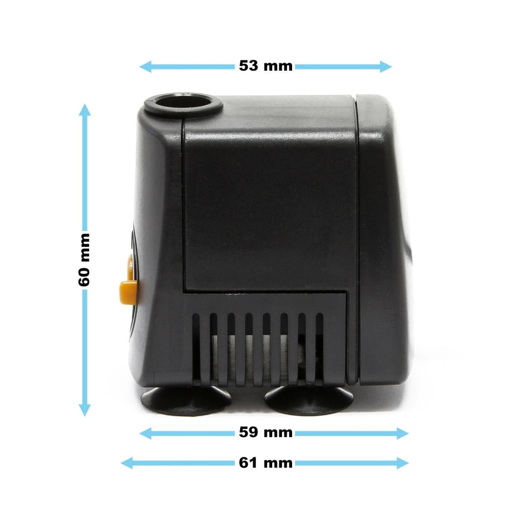 Pompa per acquario ecologica 350l/h 5 watt per acquari e acquaricoltura 16_0001764