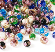 Lampo di lavoro in metallo 72 pezzi - Decorazioni per gioielli - Ronde - Spacer per gioielli - Blu notturno - Diverse misure 8x8mm/10x9mm/12x11.5mm